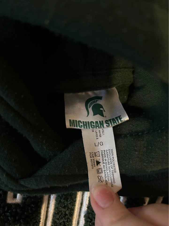 Michigan State Hoodie - Recently Purchased, Too Big - photo 2