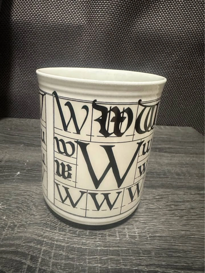 New Calligraphy Letter Ceramic Mugs - Each $10 - photo 2