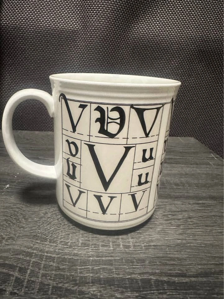 New Calligraphy Letter Ceramic Mugs - Each $10 - photo 3
