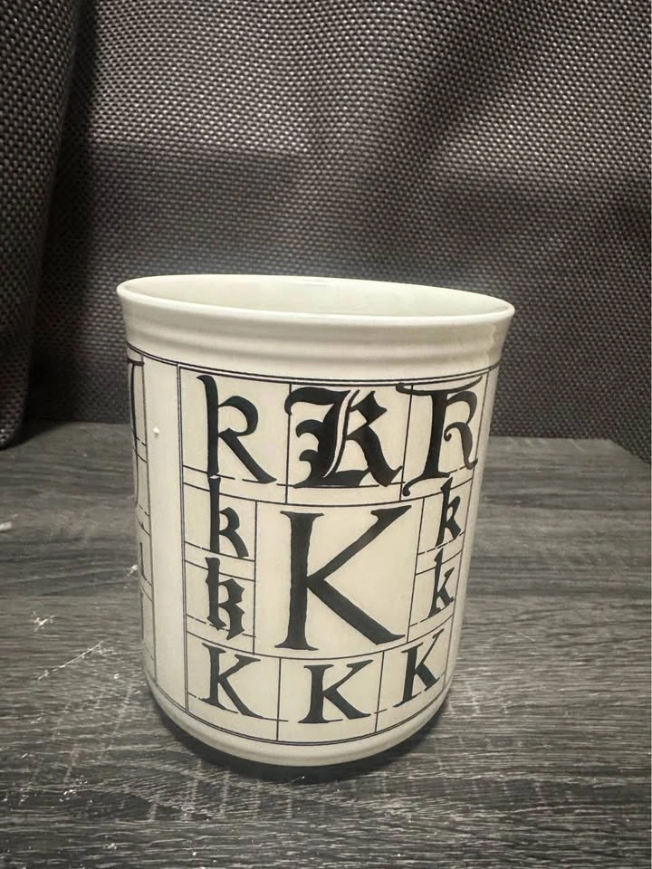 New Calligraphy Letter Ceramic Mugs - Each $10 - photo 5