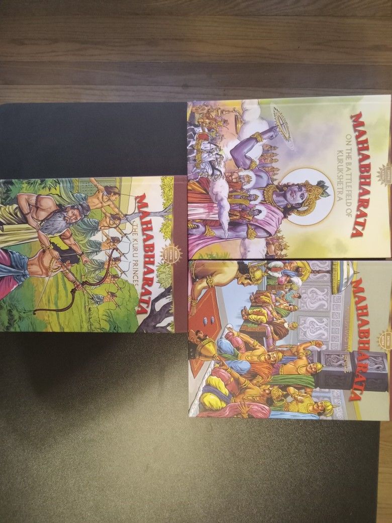 Mahabharata Hardcover Comic Boxset - photo 2