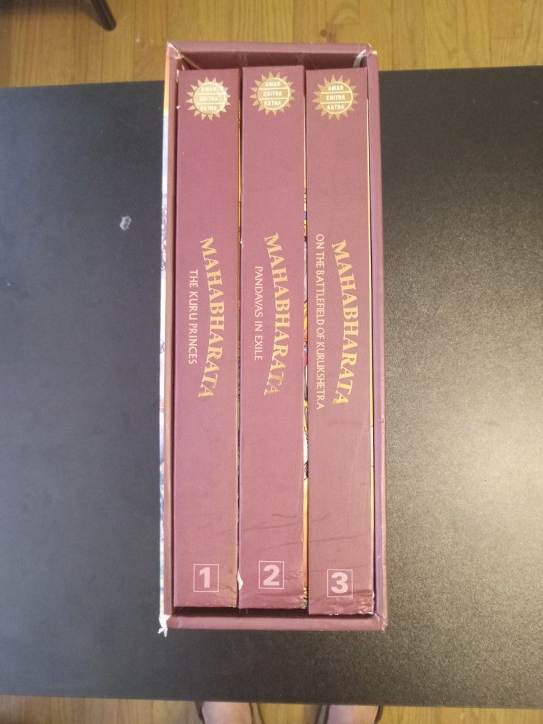 Mahabharata Hardcover Comic Boxset - photo 3