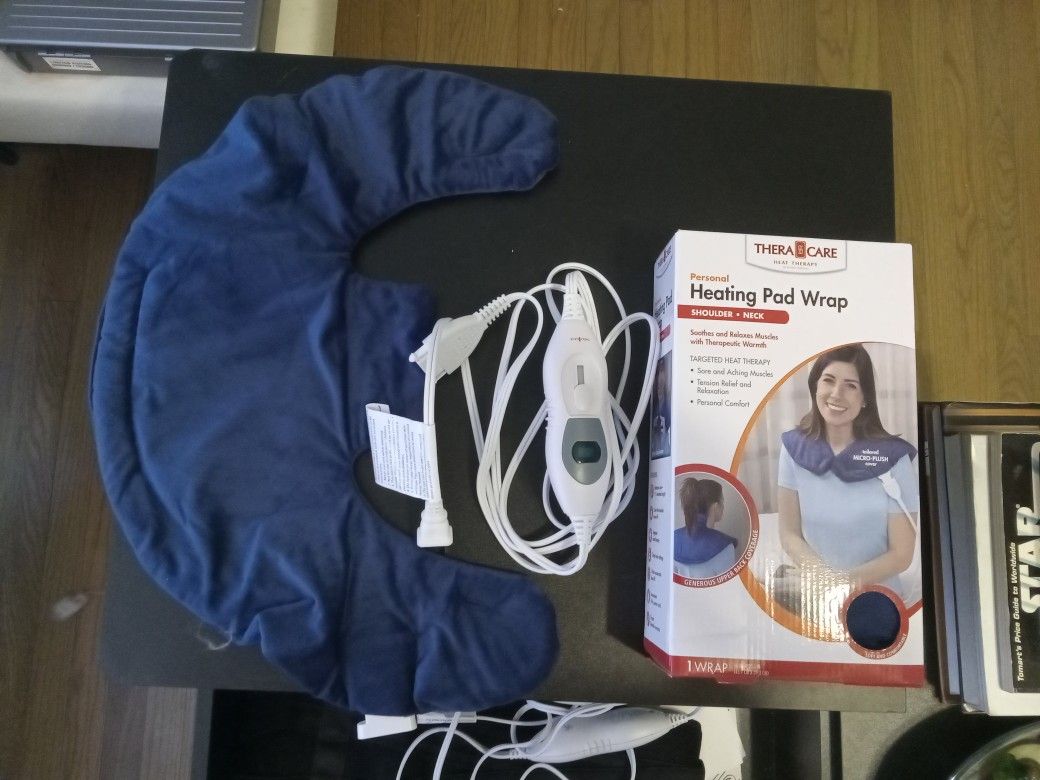 TheraCare Personal Heating Pad Wrap for Shoulder & Neck - photo 2