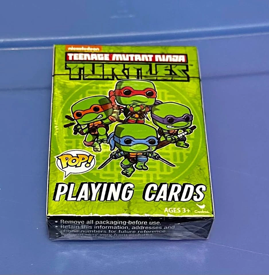 Funko POP! TMNT Playing Cards – Sealed