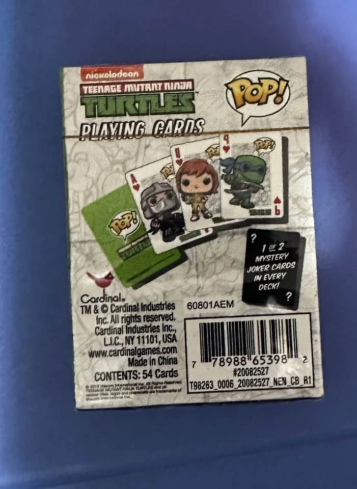 Funko POP! TMNT Playing Cards – Sealed - photo 2