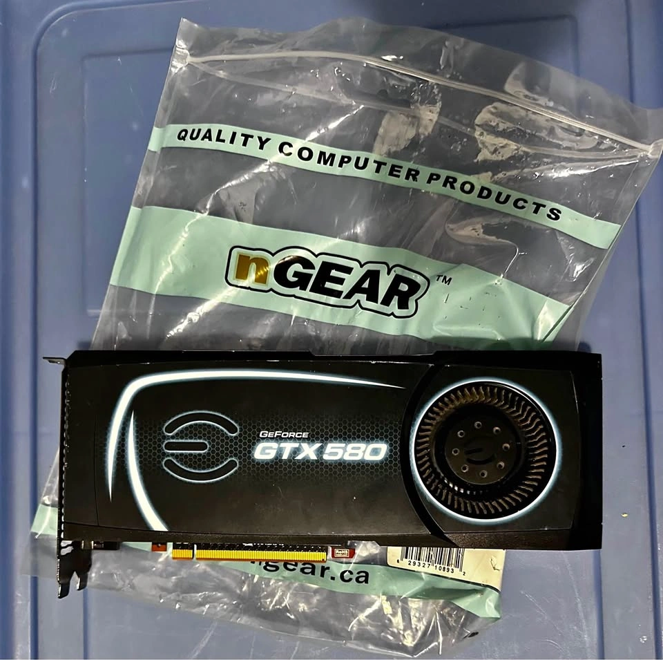 EVGA GeForce GTX 580 1.5GB Tested Working PCI-E