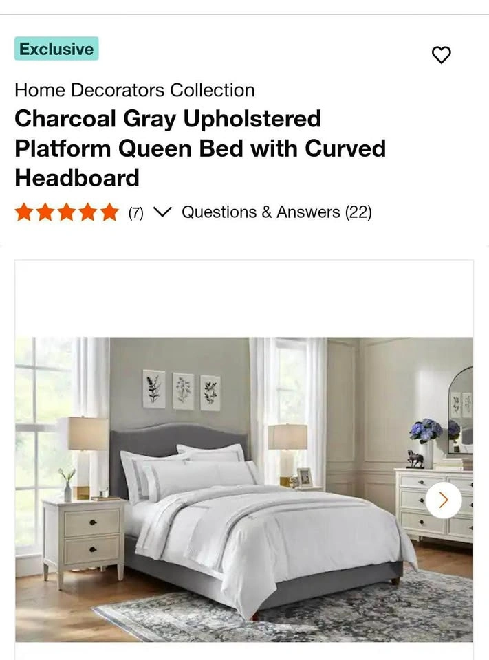 Queen bed