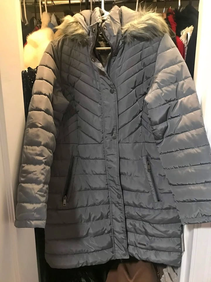Kenneth Cole light Grey Coat M