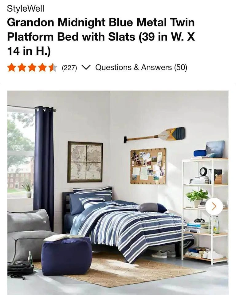 Twin Bed