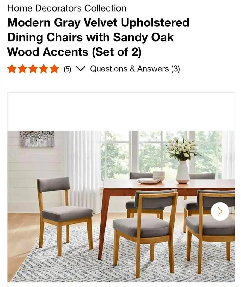 Brand New Dining Chairs in Box