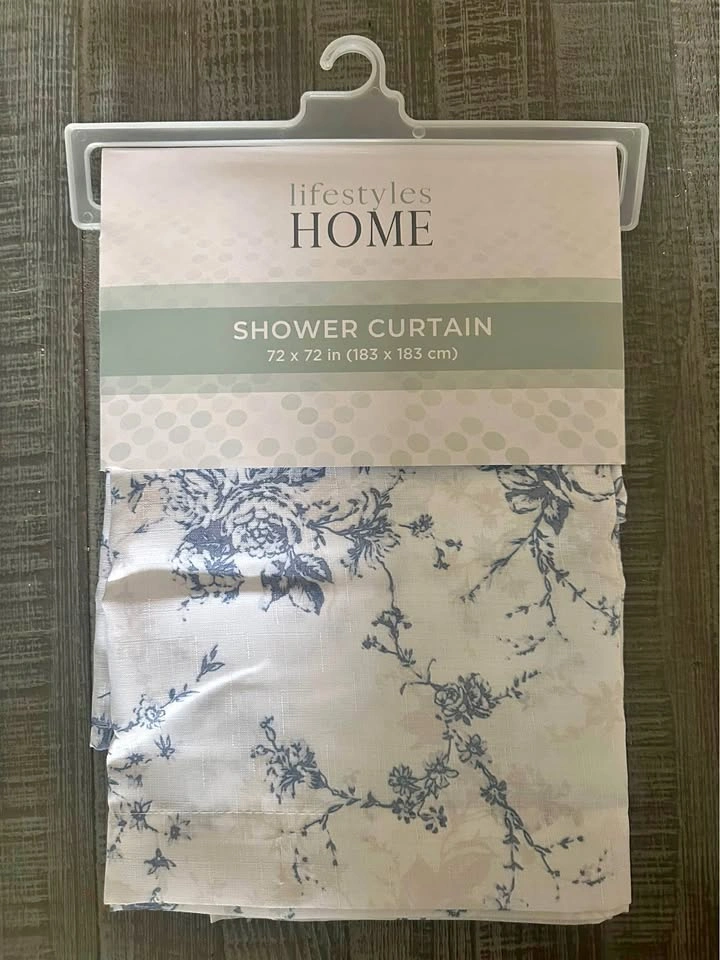 Lifestyle Home Shower Curtain 72"x72"