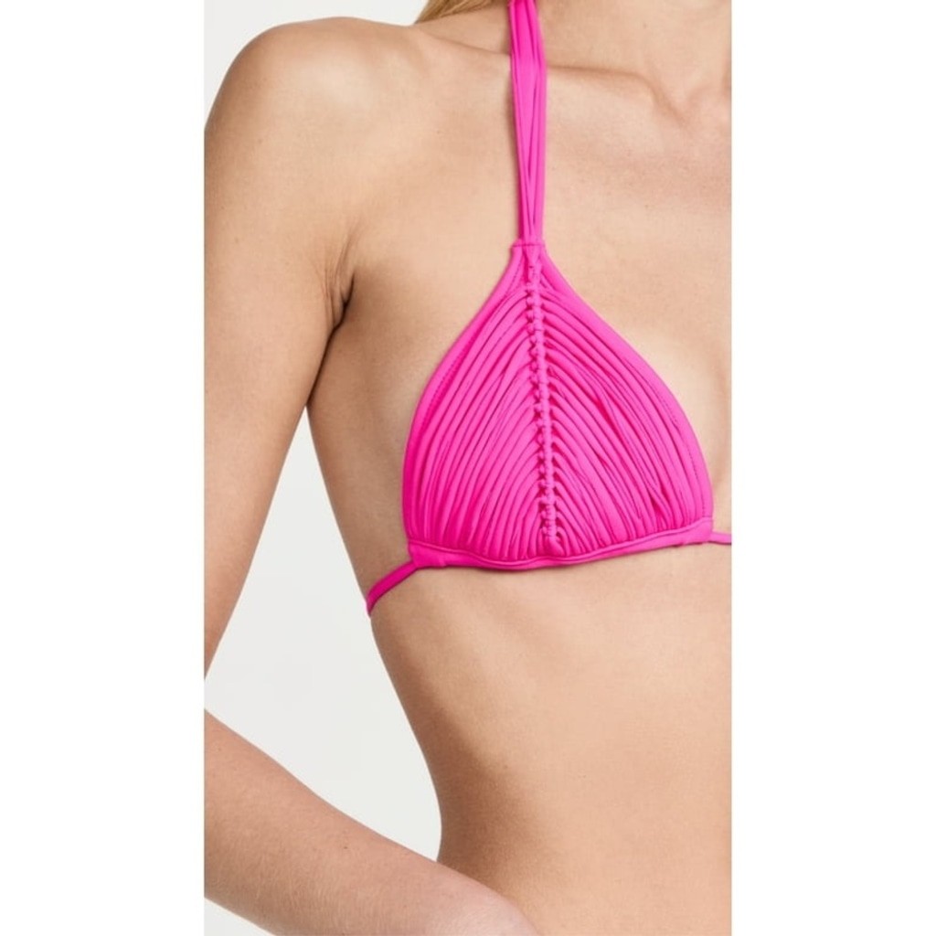 PQ Swim Isla Hot Pink Bikini Top NWT L - photo 2