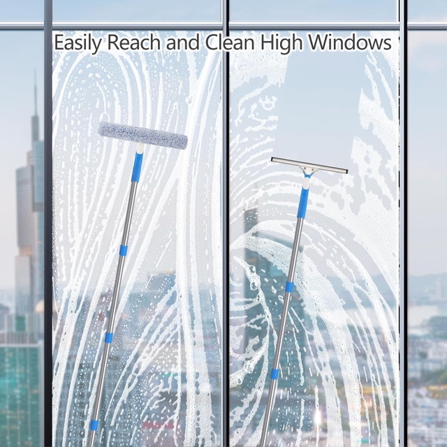 NEW 15' Window Cleaning Kit w Extension Poles - photo 5