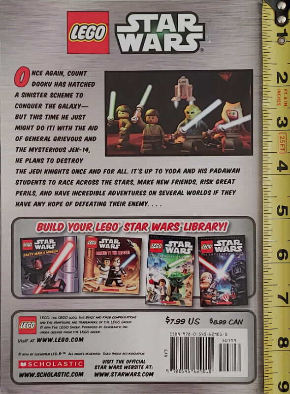 Lego Star Wars The Yoda Chronicles Trilogy Book - photo 2