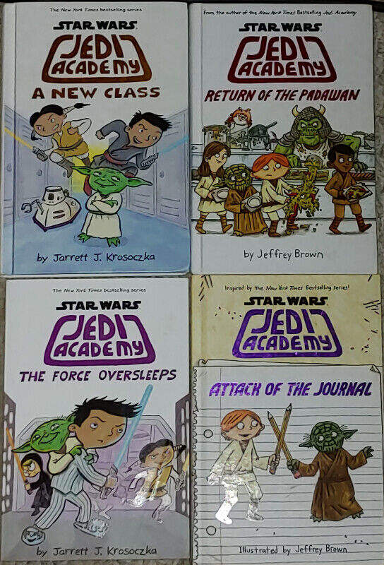 4 Star Wars Jedi Academy Books
