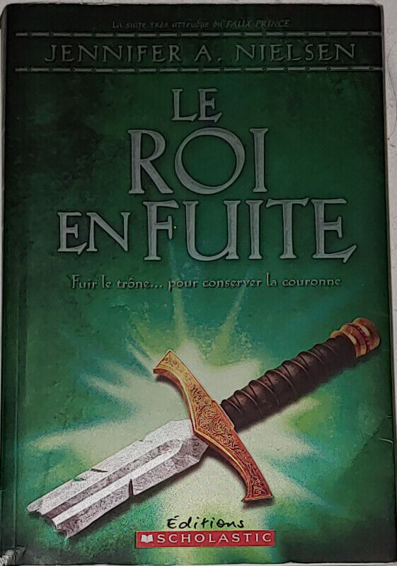 Le Roi En Fuite Livre FRENCH Book by Scholastic - photo 2
