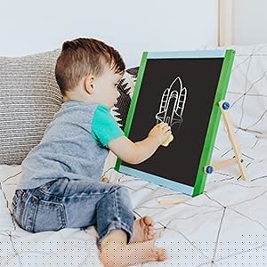 CIRO Toys Tabletop Art Easel for Kids - Double-Sided - photo 2