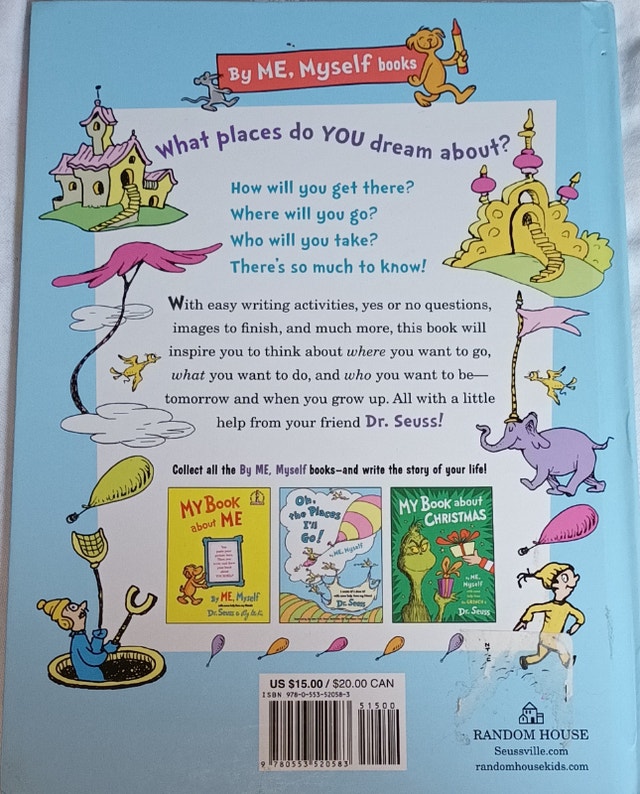 Dr. Seuss "Oh, the Places I'll Go!" Activity Book - photo 2