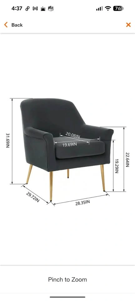 Brand New Chair in Box - Easy Setup & Comfortable - photo 3