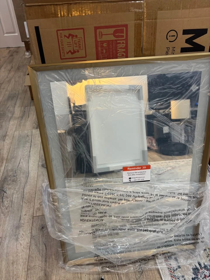 Modern LED Bathroom Mirror - Brand New in Box - photo 2