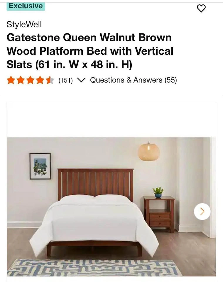 Queen Bed