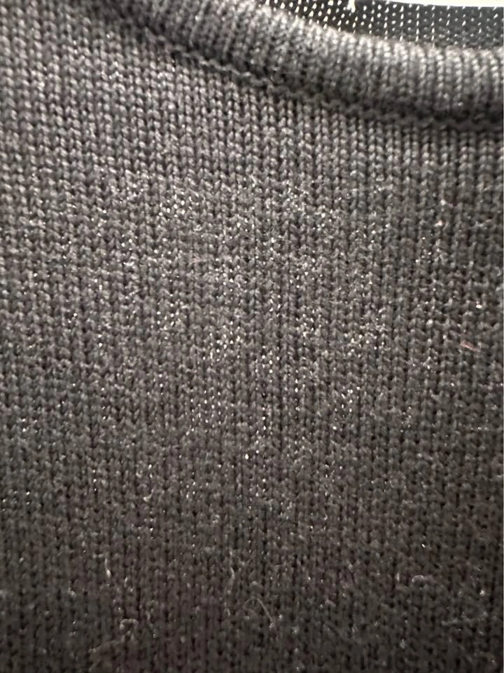 Belloro Grey 100% Silk Cable Knit Sweater M - photo 3