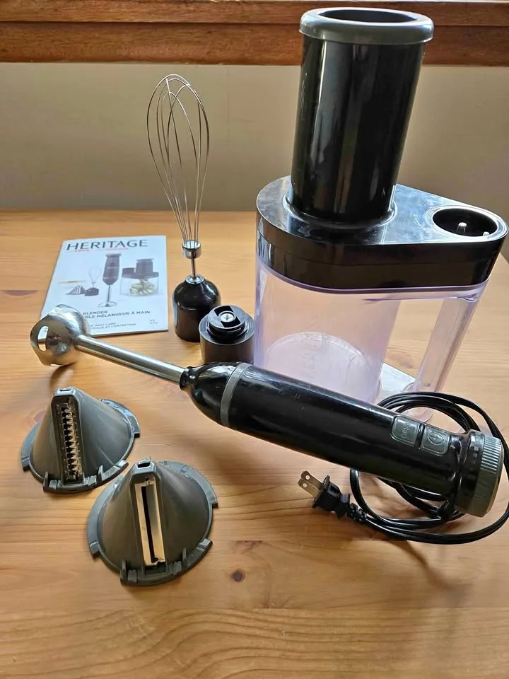 Heritage 4-in-1 Hand Blender & Spiralizer Set thumbnail