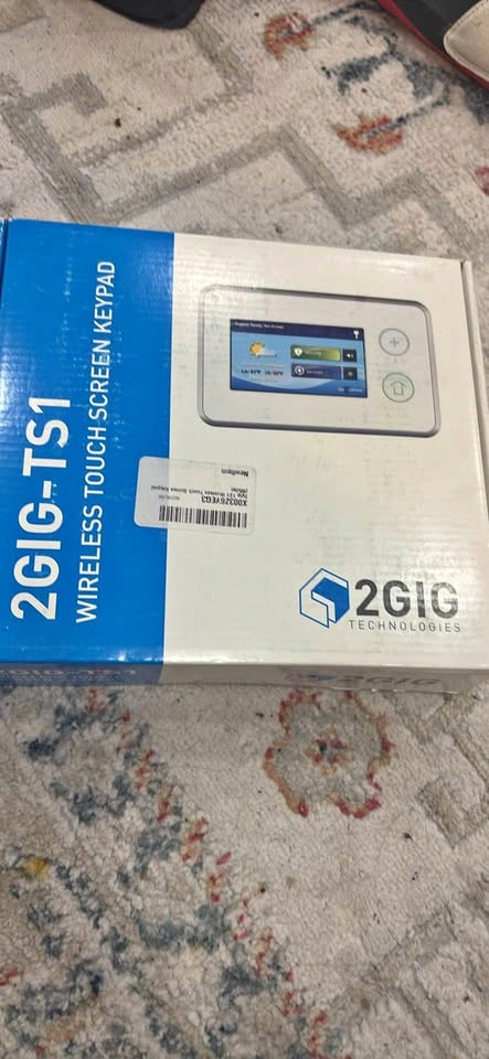2GIG-TS1 Wireless Touch Screen Keypad - Brand New / Sealed