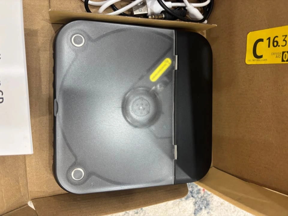 Rechargeable Portable CD Player with Dual Stereo Speakers (Bluet - photo 2