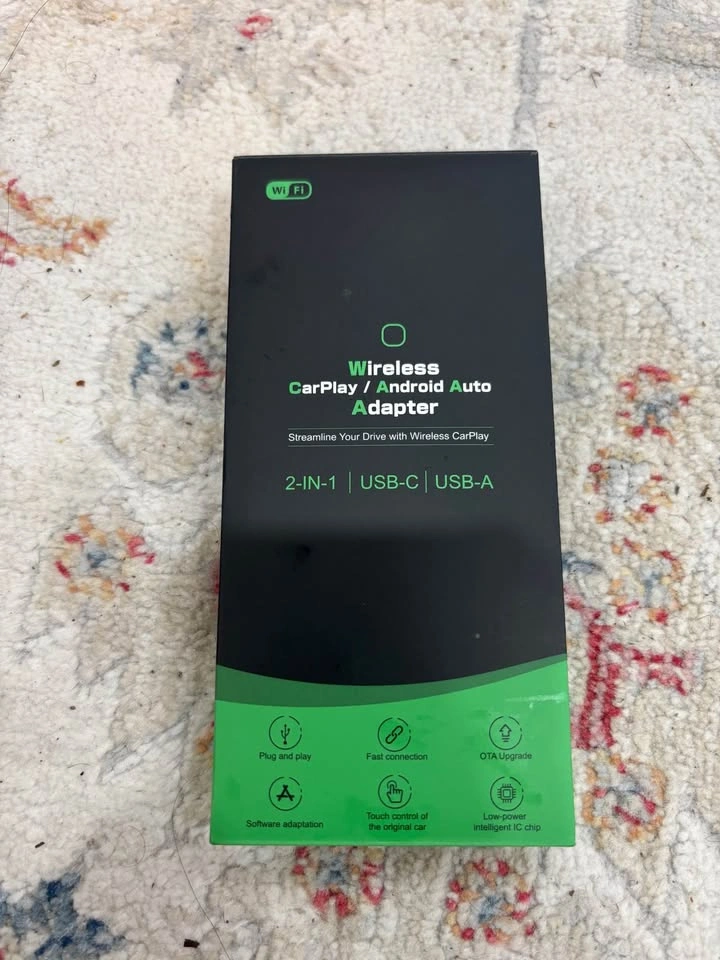 Wireless CarPlay & Android Auto Adapter (2-in-1) - photo 2