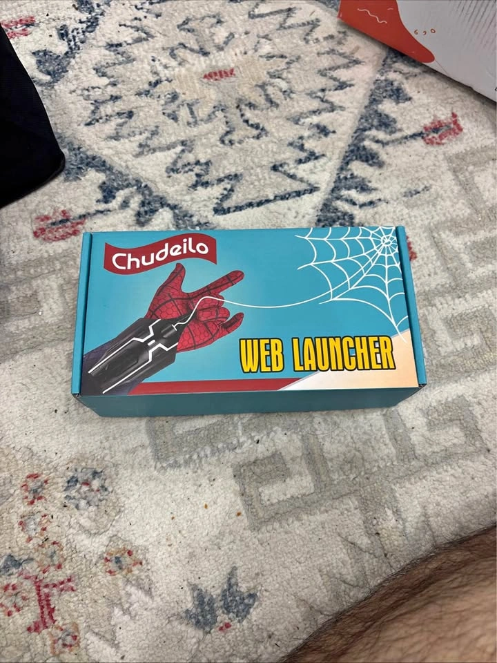 Brand New Web Shooter 2.0 Motorized Toy - $50