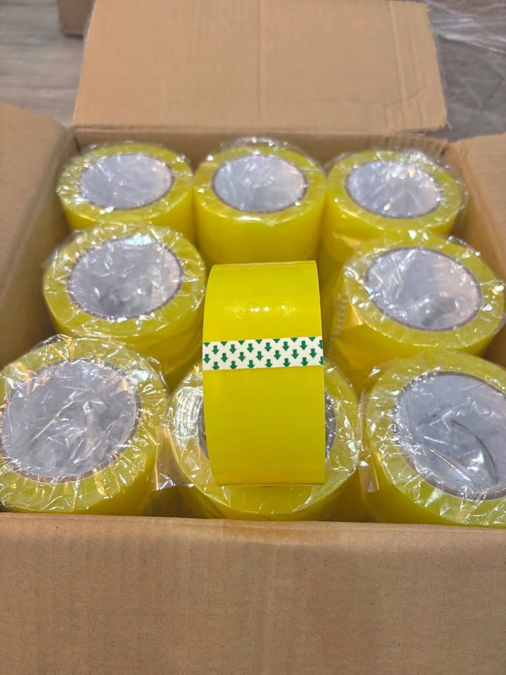 Yellow Packing Tape - 100 Yards ($5/Roll)