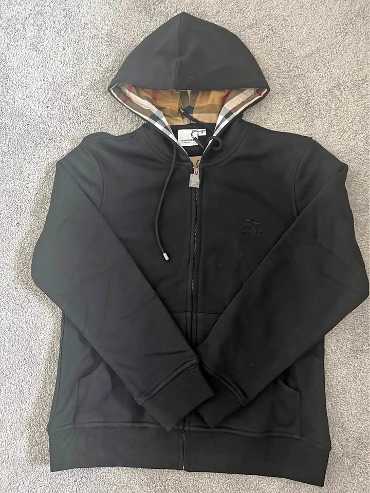 Burberry Zip Up Black