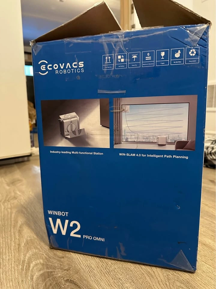 ECOVACS WINBOT W2 Pro Omni Window Cleaning Robot - Like New! - photo 3