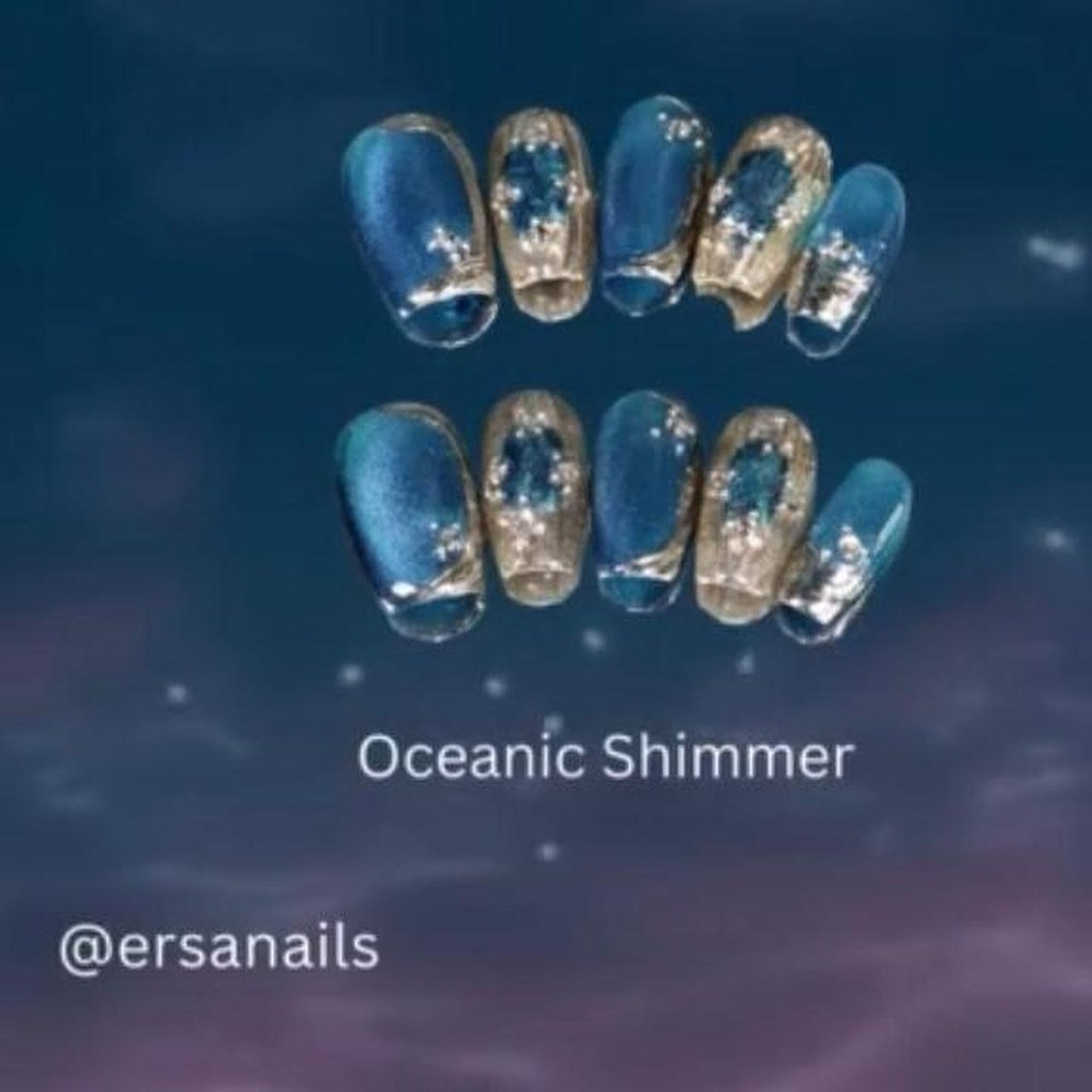 Ersa nail oceanic shimmer New in box Size medium - photo 2