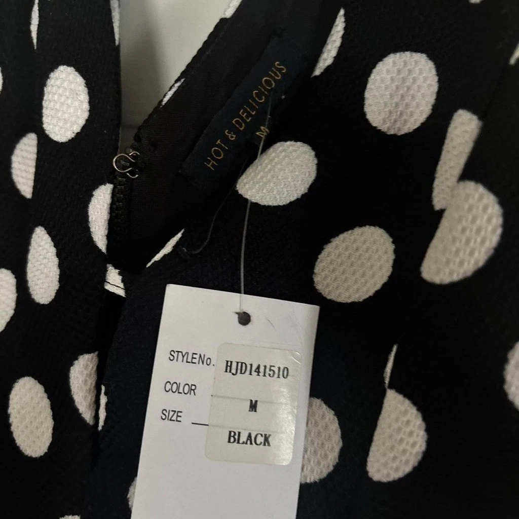 Hot & Delicious Polka Dot Dress - Size M - New w/ Tag - photo 3