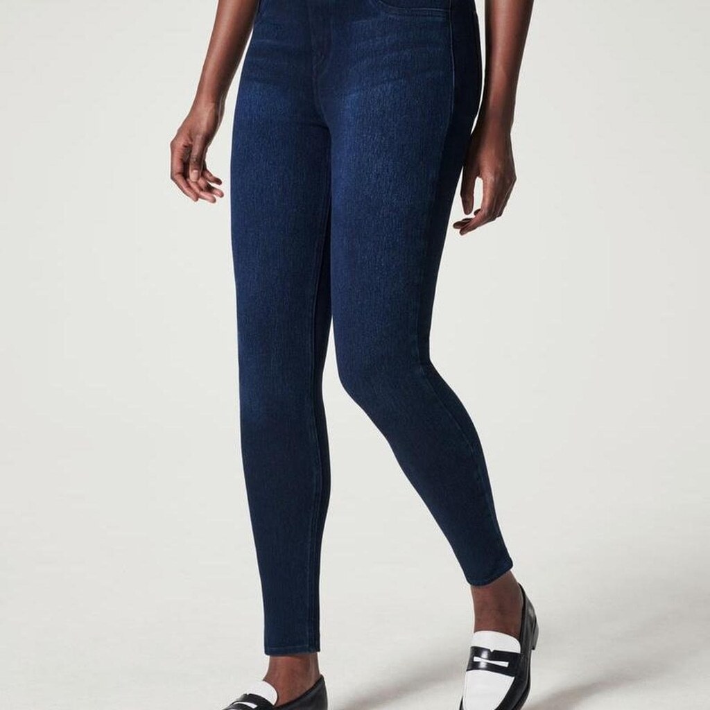 Spanx Ankle Jeanish Leggings - Twilight Rinse - Medium - photo 5