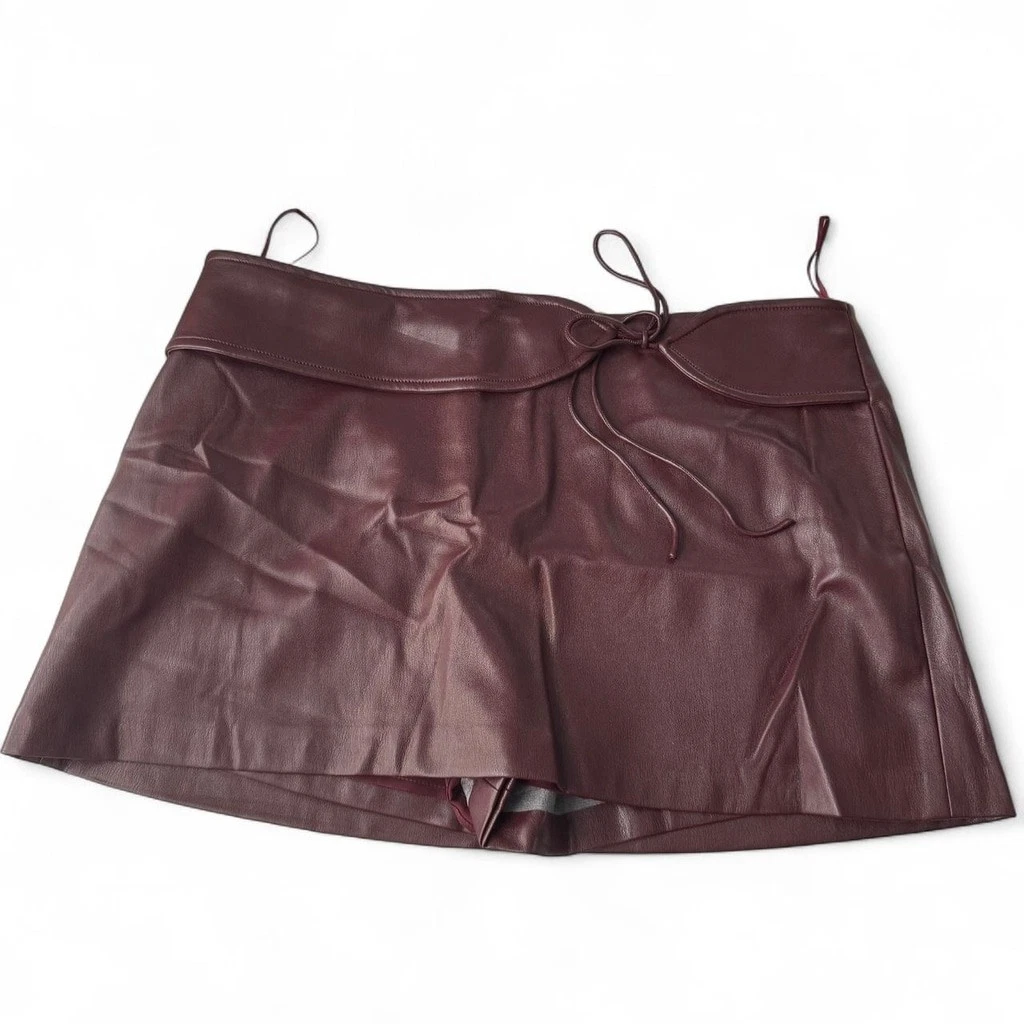 Mila Skort in Russet Amanda Uprichard Size Large NWT - photo 5