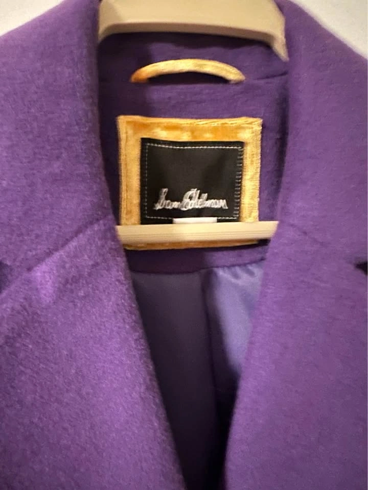 Sam Edelman Wool Purple Coat Size 4 - photo 4