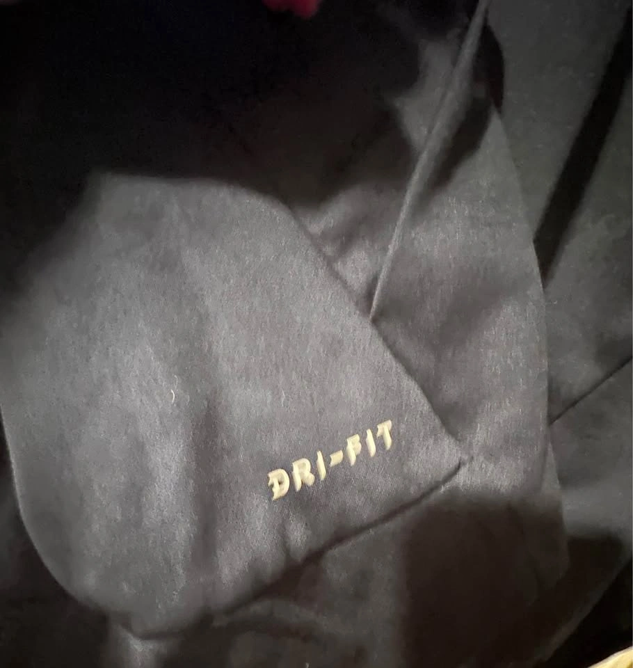 Nike Dri-Fit Hoodie Navy Blue Light Blue Logo - photo 3