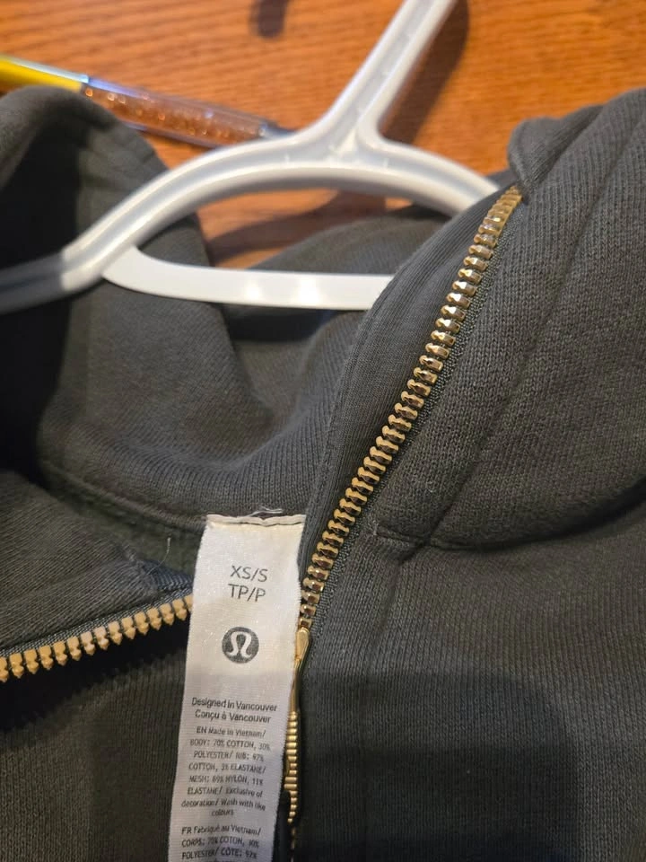Seafoam green Lululemon full length scuba - photo 3