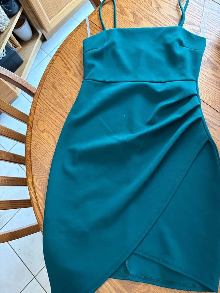 Green semi dress - photo 2
