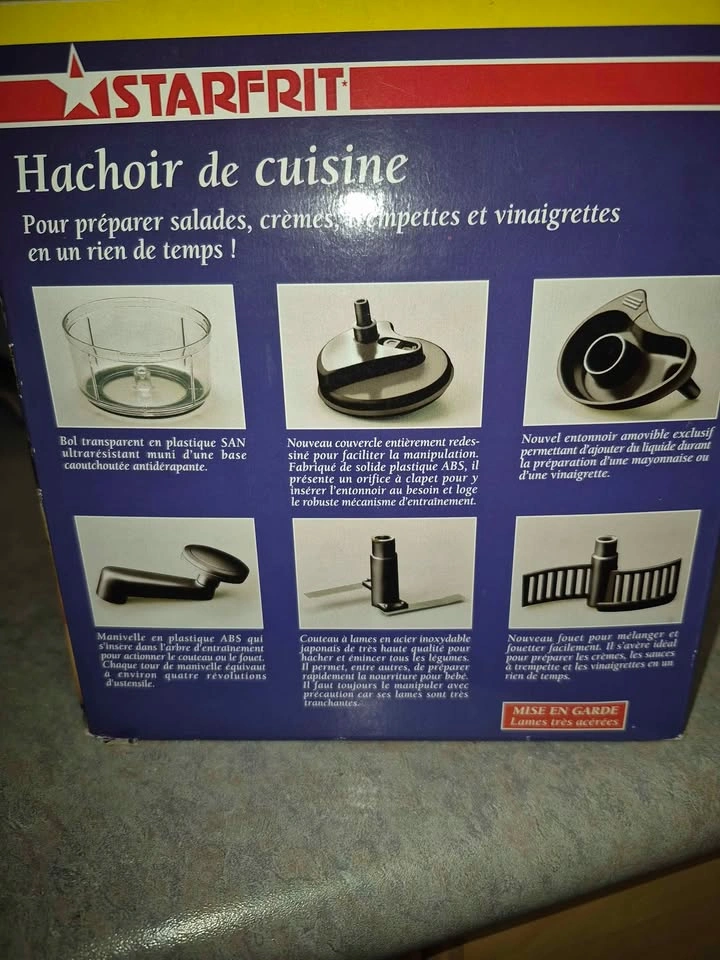 Starfrit Manual Food Processor - photo 5