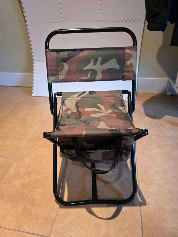Foldable Camping Chair with Storage Bag – $15 - photo 2
