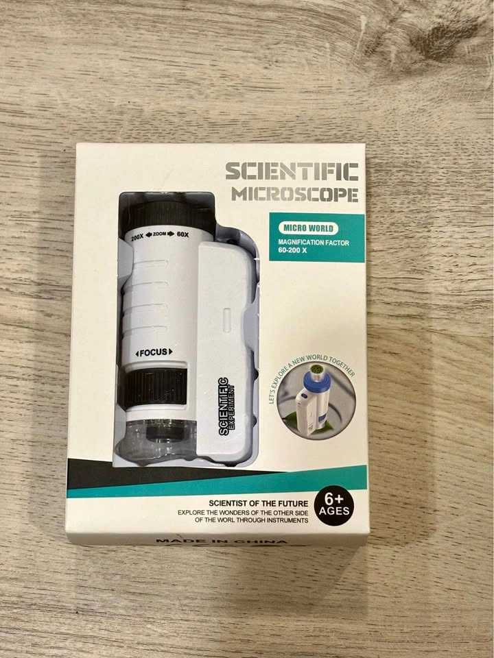 Portable Microscope Age 6+ $10 OBO