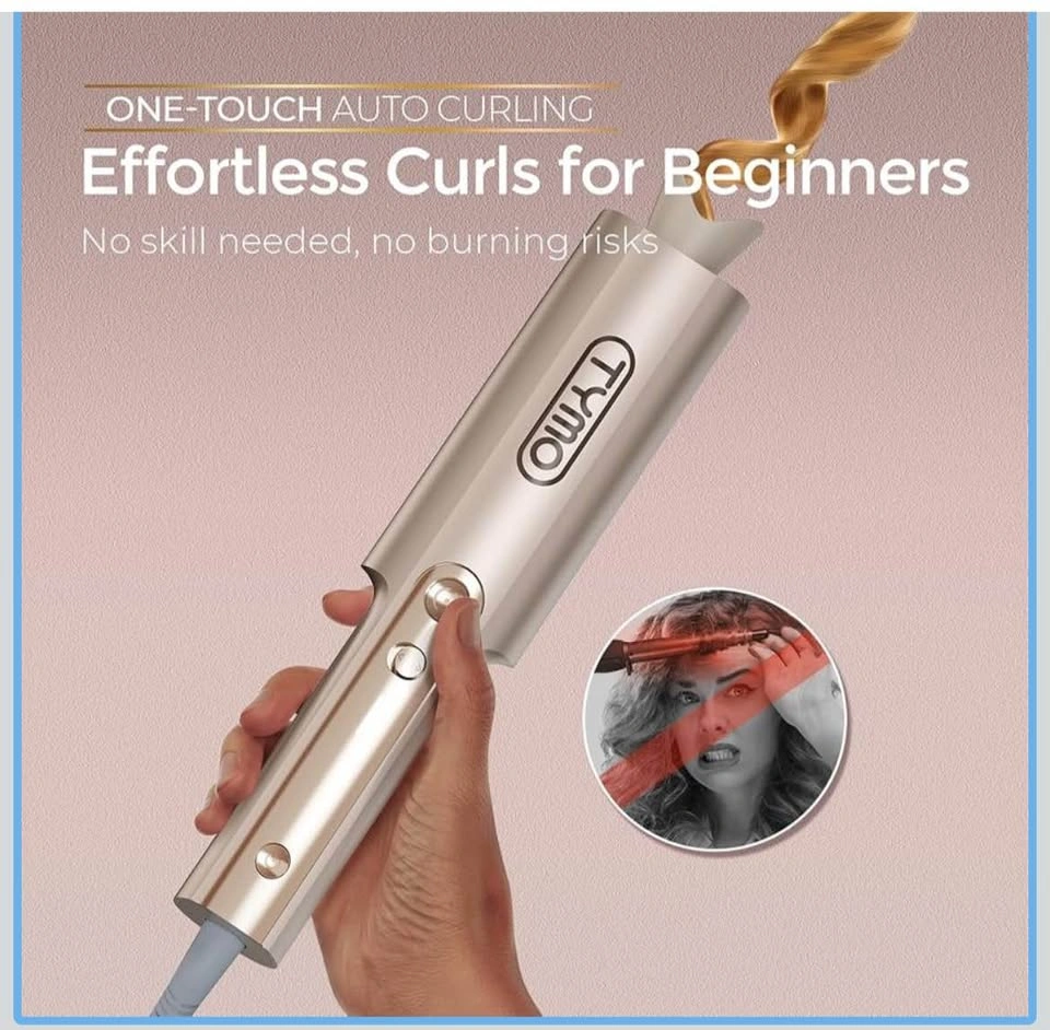 TYMO CurlPro Plus Auto Curling Iron - 1" Gold - photo 2