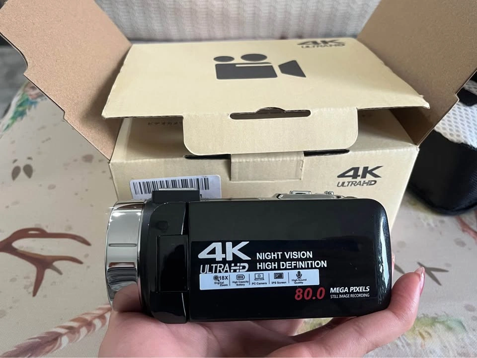 4K Video Camera Camcorder – 80MP (Vlogging) - photo 5