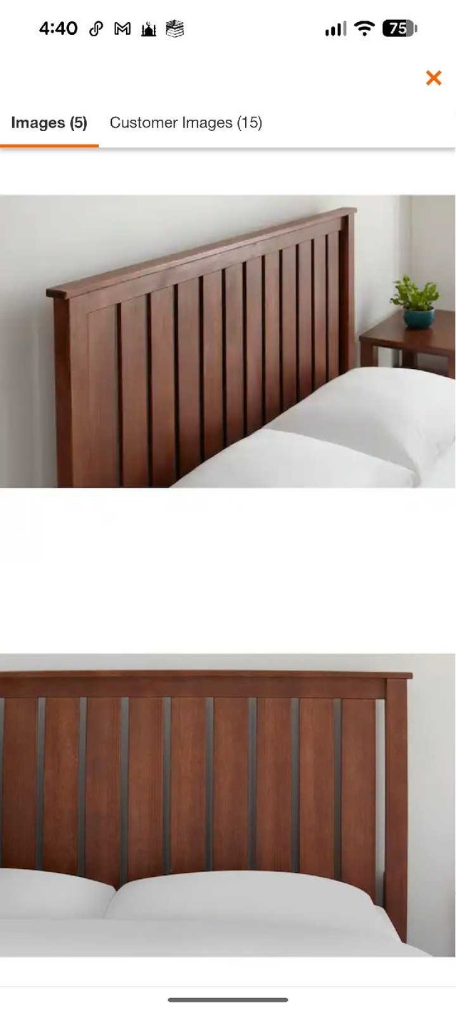 StyleWell Queen Bed Frame - photo 3