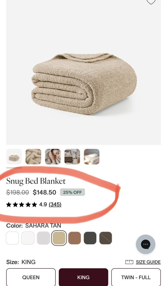 Brand new soft chenille waffle blanket. 100"x92" - photo 4