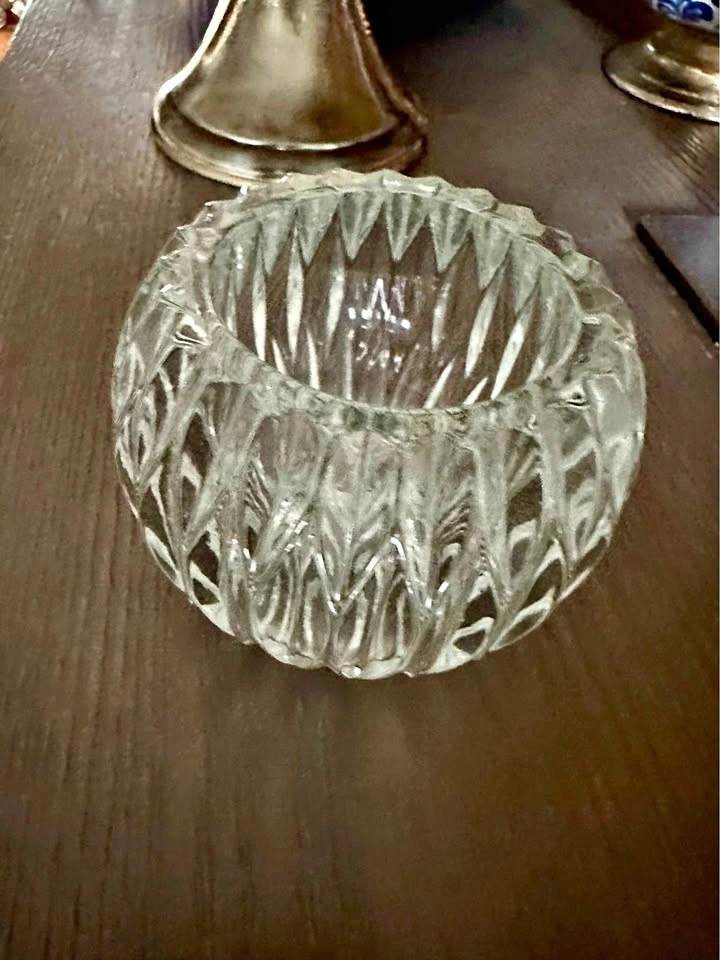 Glass Candle holders. Each $5